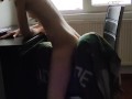 My first time humping on a chair in years, amazing orgasm