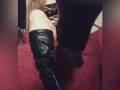 Custom boot worship and dirty talk