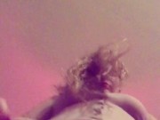 Dancing in my little dress and giving you pov face sitting upskirt