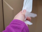 Collecting and Drying My Pee Pee TP