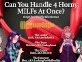 4 Horny MILFs Use You For Their Pleasure [Audio Roleplay w/ SnakeySmut, HiGirly, and audioharlot]