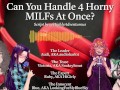 4 Horny MILFs Use You For Their Pleasure [Audio Roleplay w/ SnakeySmut, HiGirly, and audioharlot]