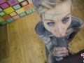 Tattoo Couple Pov Virtual Sex - Anal Creampie, Female Orgasm, Goth, Punk, Anal Fuck, Gapes, Sloppy Bj