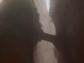 Extreme deep throat in the shower 🚿
