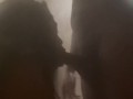 Extreme deep throat in the shower 🚿