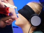 New GAME of TASTE в 4K 60fps! Blindfold and a very tasty Surprise- XSanyAny