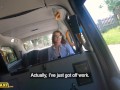 Fake Taxi Sexy Canadian takes off her clothes and gets creampied by her driver