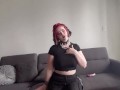 Goth Milf makes you cum for mommy JOI