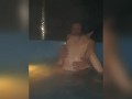 Hot body wife caught with husband best friend on hot tub. 11:16 he do it again