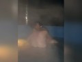 Hot body wife caught with husband best friend on hot tub. 11:16 he do it again