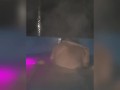Hot body wife caught with husband best friend on hot tub. 11:16 he do it again