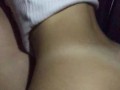 Teen with big ass riding dick in the car