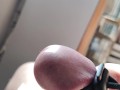 Extreme close up cumshot hands free