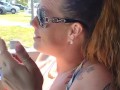 College amateur girl smoking in her bathing suit wants to be a pornstar so bad