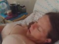 Fans jack off to  her cleavage and her mouth part 2