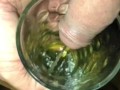 Watch me pee in a glass