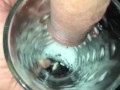 Watch me pee in a glass