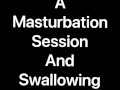 Masturbation Session In The Kitchen & Swallowing My Cumshot I Sucked Up From The Counter