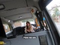 Fake Taxi MILF Babe in Black Lingerie Fucked Doggystyle