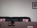 Back Room Casting Couch - 19 Year Old Everly Does Impressive Anal Audition!