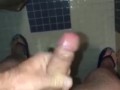Compilation of Shower Masturbation With Cumshot Video Clips While I’m In A Public Shower