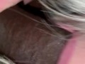 Kendra Sunderland look alike Natalie GIVES nasty hardcore blow JOB to a Mandingo Big Black Cock