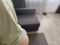 Stretching the pussy of a petite girlfriend