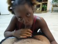 Pregnant College Thot Walked Into Room And Gave Stepdad A Blowjob In Bikini - NubianQueen001