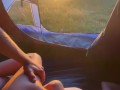 Young Couple Fuck In A Tent