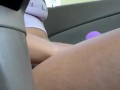 Got Horny In The Drive Thru So I Play w My Pussy In The Car