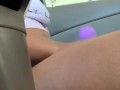 Got Horny In The Drive Thru So I Play w My Pussy In The Car