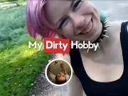 MyDirtyHobby - Elli_Young Loves A Good Public Fucking And She Doesn't Care About Any Spectators