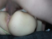 Close up missionary pussy fucking with screaming ogasms and huge cumshot