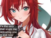 Extreme session with Rias Hentai JOI (Extreme Femdom/Humiliation/Degradation Feet Pissplay Omorachi)