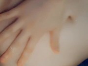 Tasting my pretty wet pussy 