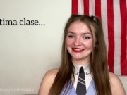 JOI con Professora gringa EmilyRoseTV (con subtítulos)