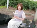 Cute and sexy Yuika Takigawa with a vibrator in her pink Japanese pussy - Interview first time on camera masturbation
