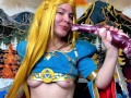 Slutty Zelda Fucks Her Pussy