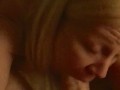 Hot blonde with pretty eyes deep throats Big Cock!!! Great eye contact!!!
