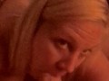 Hot blonde with pretty eyes deep throats Big Cock!!! Great eye contact!!!