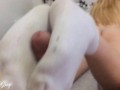 Close Sounds, Footjob By Sexy Blonde ❤️ | Miley Grey