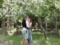 Tied up in a blooming apple tree - RosenlundX - 4K