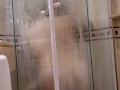Watching Roxy in the Shower - Voyeur Shower Show