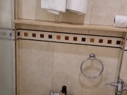 Watching Roxy in the Shower - Voyeur Shower Show