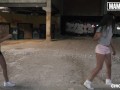 MAMACITAZ - Apolonia Lapiedra And Alexa Tomas Outdoor Threesome With Big Cock