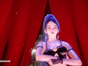 [MMD] Ankha Dance Kaisa Hot Striptease Dance League of Legends KDA Uncensored Hentai