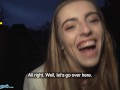 Public Agent Skinny Euro Babe Fucked Doggystyle POV in a Garage