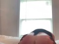 Thick pawg Chloe Blacc bouncing her ass on a 10in bbc!