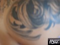 Busty Bubble Butt Stephanie Love Is A Naughty Tattooed Blonde