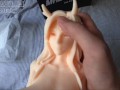Horny guy intensively Fucks a sex doll with big boobs, heavy breathing. Unboxing MRLsexdoll POV